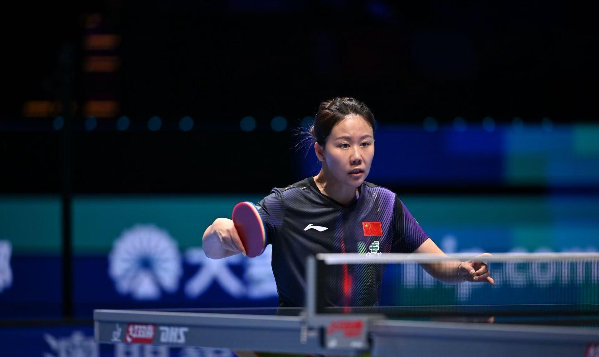 乐鱼体育登录入口-连轰3-0晋级！中国女乒28岁王牌挺进16强：打响世界第三保卫战